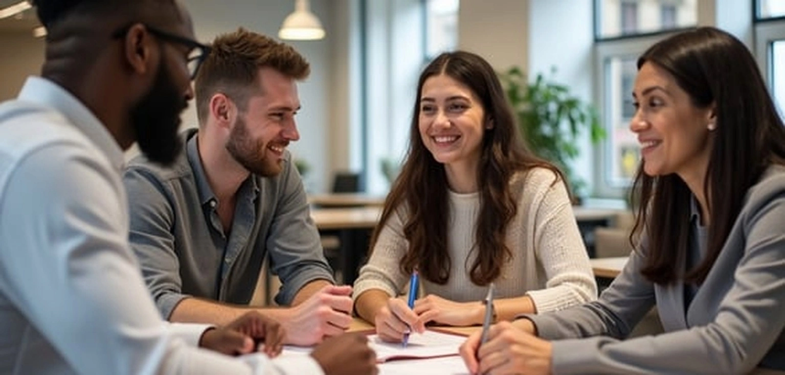 HR technology recruitment modern office